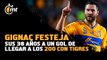 Gignac festeja sus 38 años a un gol de llegar a los 200 con Tigres