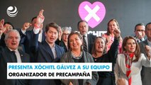 Presenta Xóchitl Gálvez a su equipo organizador de precampaña