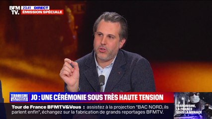 Menace sur la cérémonie des JO sur la Seine: "C'est une prise de risque dispensable" selon Floran Vadillo, spécialiste du renseignement