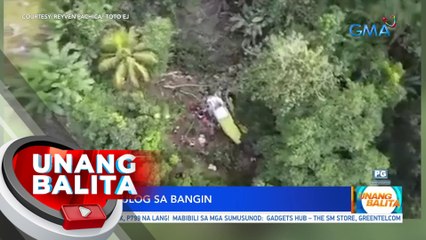 Bus, nahulog sa bangin | UB