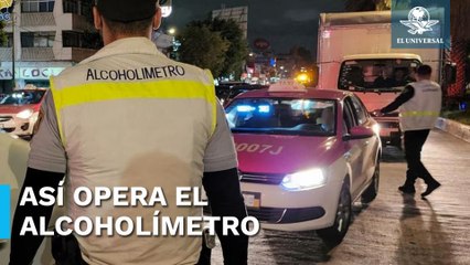 ¿En qué horarios funciona el alcoholímetro decembrino y qué pasa si te llevan al Torito?