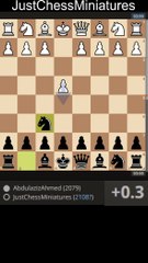 A ladder checkmate with the Alekhine Defense