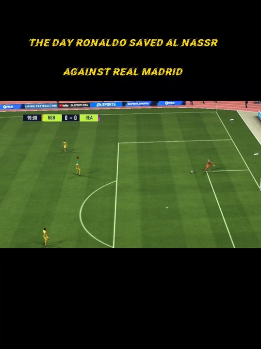 The day Ronaldo saved Al Nassr with a great finish against Real Madrid