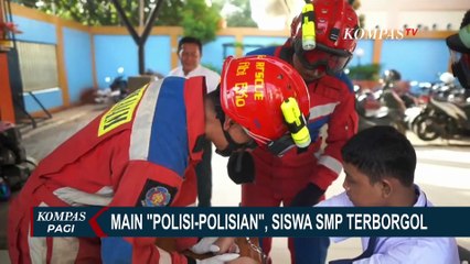 Siswa SMP di Tanjung Priok Terborgol, Petugas Damkar Bantu Buka