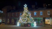 Christmas in Crediton Lights in Crediton Square video by Alan Quick IMG_1292