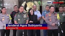 Panglima TNI Silaturahmi ke Kantor Kapolri, Bahas Sinergisitas hingga Pemilu Damai