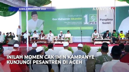 Cak Imin Optimis Ulama di Aceh Kuat Menahan Rayuan Calon Lain