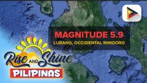 Lubang Island, Occidental Mindoro, niyanig ng magnitude 5.9 na lindol