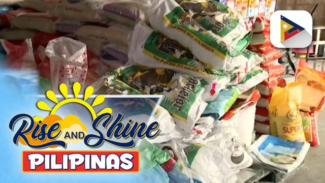 Sako-sakong bigas at asukal, nahuli ng DA sa isang warehouse Quezon City