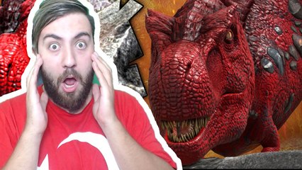 ARK Survival Evolved - Bölüm 10 - Alpha T-Rex İle SAVAŞMAK !!! 