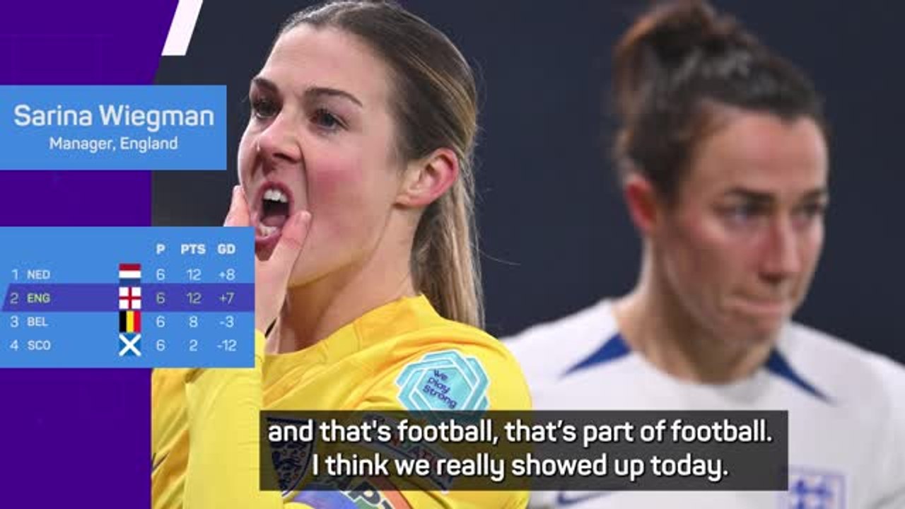 Wiegman feels the frustration after win over Scotland