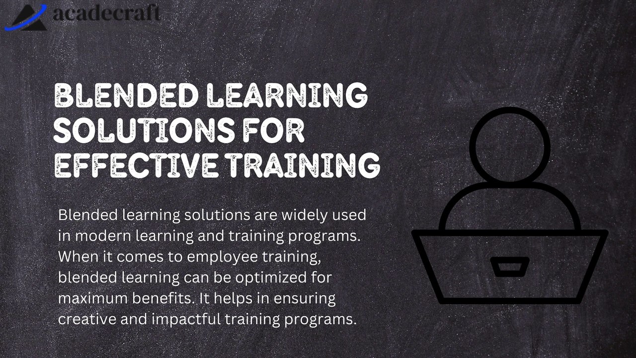 Methods To Use Blended Learning Solutions For Effective Training Program