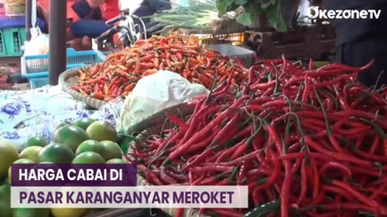 Bikin Pusing! Harga Cabai di Pasar Karanganyar Jakpus Nyaris Setara Harga Daging