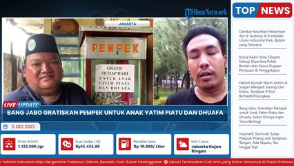 Cerita Bang Jabo, Gratiskan Pempek untuk Anak Yatim Piatu dan Dhuafa karena Ingin Terus Berbagi