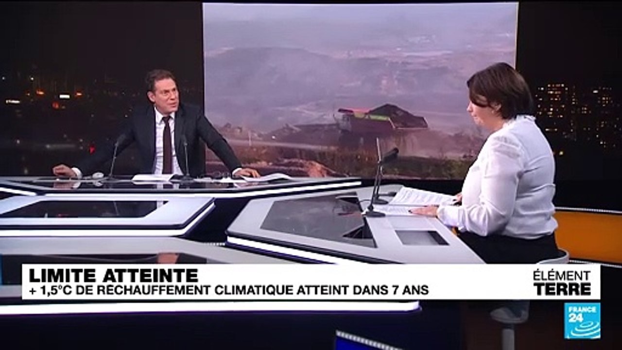 Le seuil de 1,5°C de réchauffement climatique pourrait être franchi dans les 7 ans à venir (rapport) [fXIGfjd8BX8]