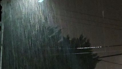 Lluvias en distintas zonas de Mendoza