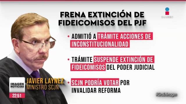Ministro Javier Laynez frena desaparición de fideicomisos del Poder Judicial