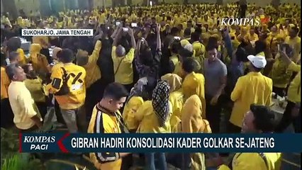 Kata Airlangga Hartarto saat Gibran Hadiri Konsolidasi Kader Golkar se-Jateng