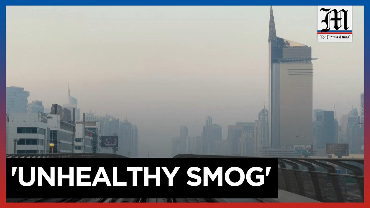 Haze engulfs Dubai as COP28 climate talks get underway