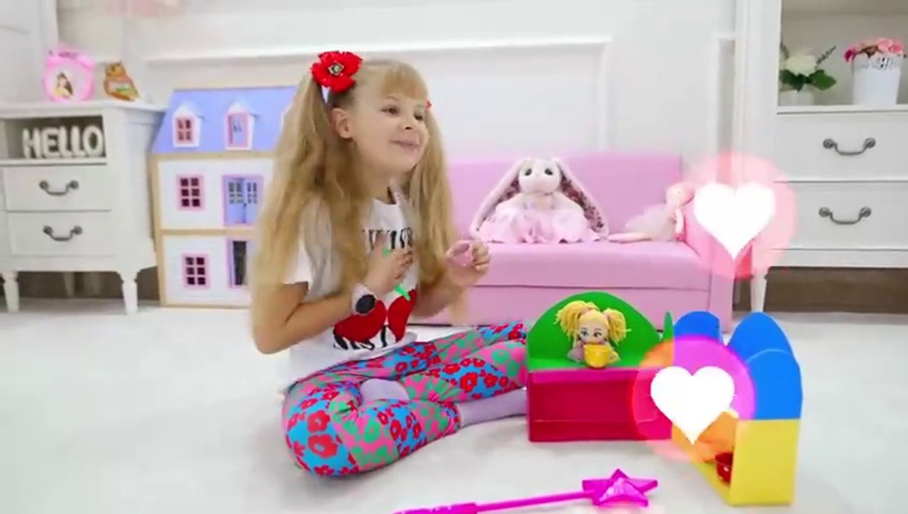 Diana and Roma Playhouse Adventures _ Opposites Challenge Compilation