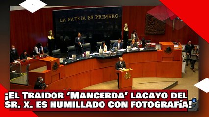 ¡VEAN! ¡el traidor Miguel Ángel ‘Mancerda’ lacayo de Claudio X. es ridiculizado con foto por morena!