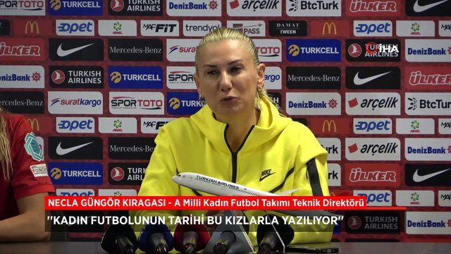 Necla Güngör Kıragası: Kadın futbolunun tarihi bu kızlarla yazılıyor
