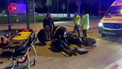 Kadıköy’de feci kaza… Metrelerce sürüklendi!