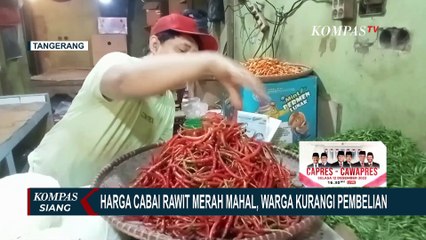 Harga Cabai Rawit Merah di Pasar Tradisional Tangerang Mahal, Warga Kurangi Pembelian