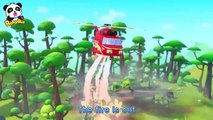 Monster Truck Resuce Team _ Fire Truck, Excavator _ Car Cartoon _ Kids Songs _ BabyBus
