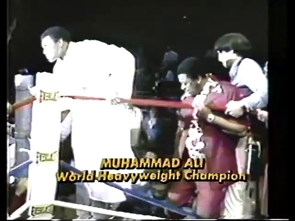 Muhammad Ali Vs Jimmy Young - boxing - undisputed heavyweight world title