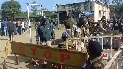Video: ऐसी रही सुरक्षा व्यवस्था, हर किसी को करानी पड़ी जांच