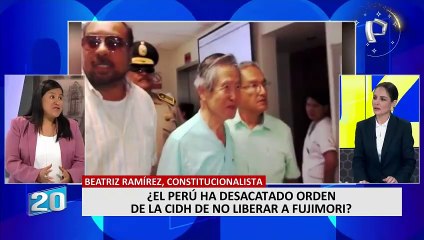Beatriz Ramírez sobre situación de Alberto Fujimori: “La pelota está en cancha del Ejecutivo”