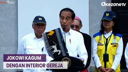 Download Video: Berkapasitas 1.500 Jemaat, Presiden Jokowi Resmikan Gereja Katedral di Kota Kupang