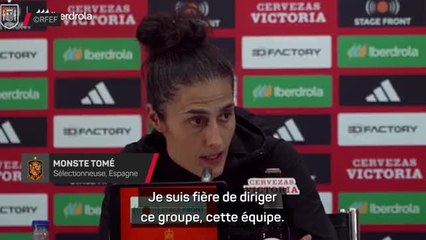 Espagne - Tomé : "Je suis fière de diriger ce groupe, cette équipe"