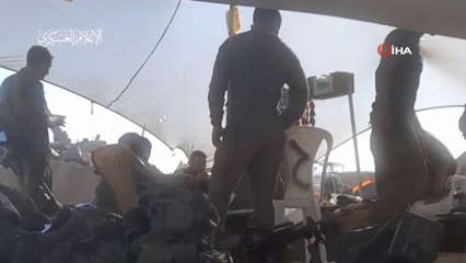 Kassam Tugayları İsrail askerlerini gözetlediği anları paylaştı