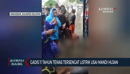 Gadis 11 Tahun Tewas Tersengat Listrik Usai Mandi Hujan
