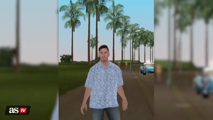 Messi as GTA character goes viral on social media