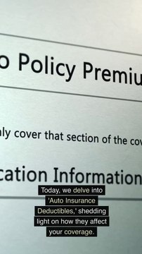 Auto Insurance Deductibles Demystified
