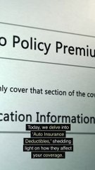Auto Insurance Deductibles Demystified