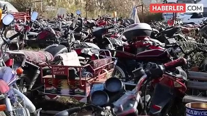 Elazığ'da Yüzlerce Araç ve Motosiklet Çürümeye Terk Ediliyor