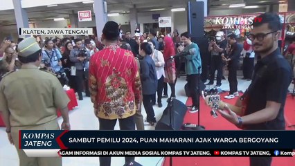 Sambut Pemilu 2024, Puan Maharani Ajak Warga Bergoyang