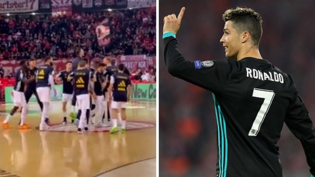 La icónica entrada del Real Madrid de baloncesto al calentamiento: tiene a los merengues rendidos