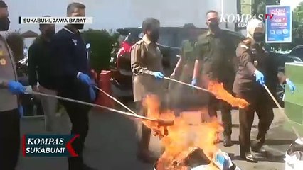 Kejaksaan Pemusnahan Barang Bukti, Perkara Narkotika Dan Obat Keras Terlarang