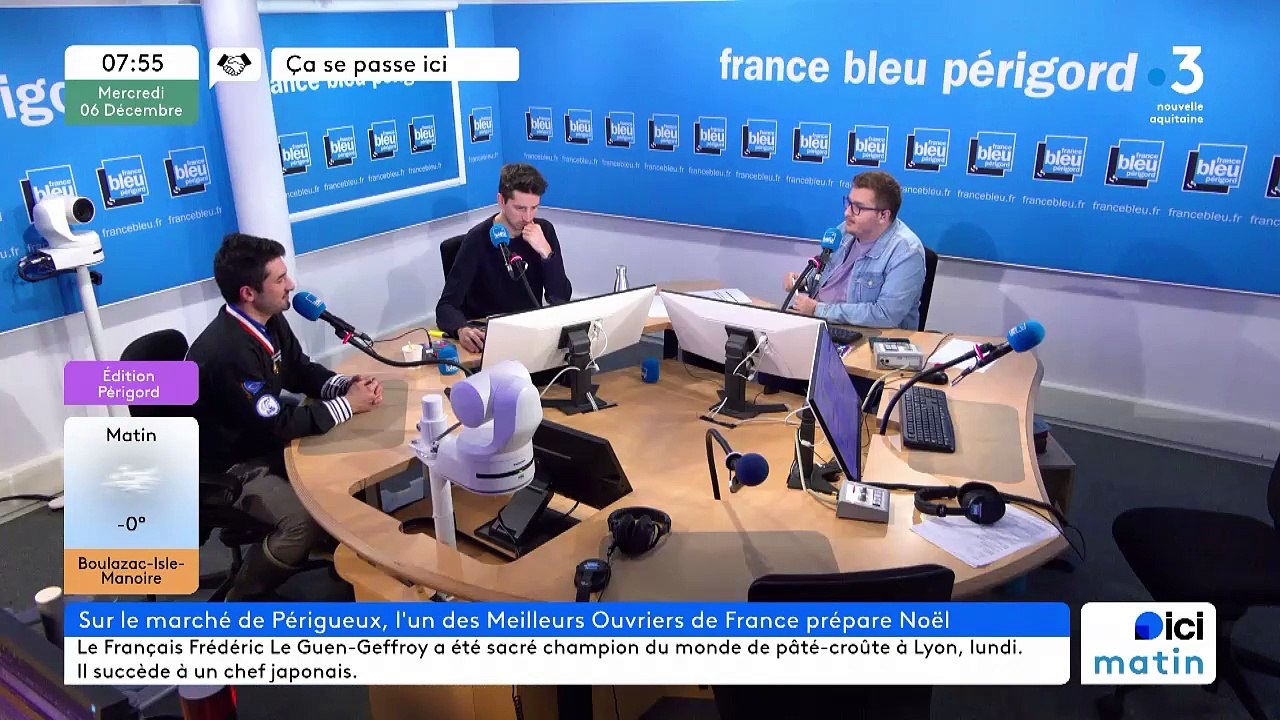 Gwenaël Laville, écailler poissonnier MOF prépare les fêtes à Périgueux