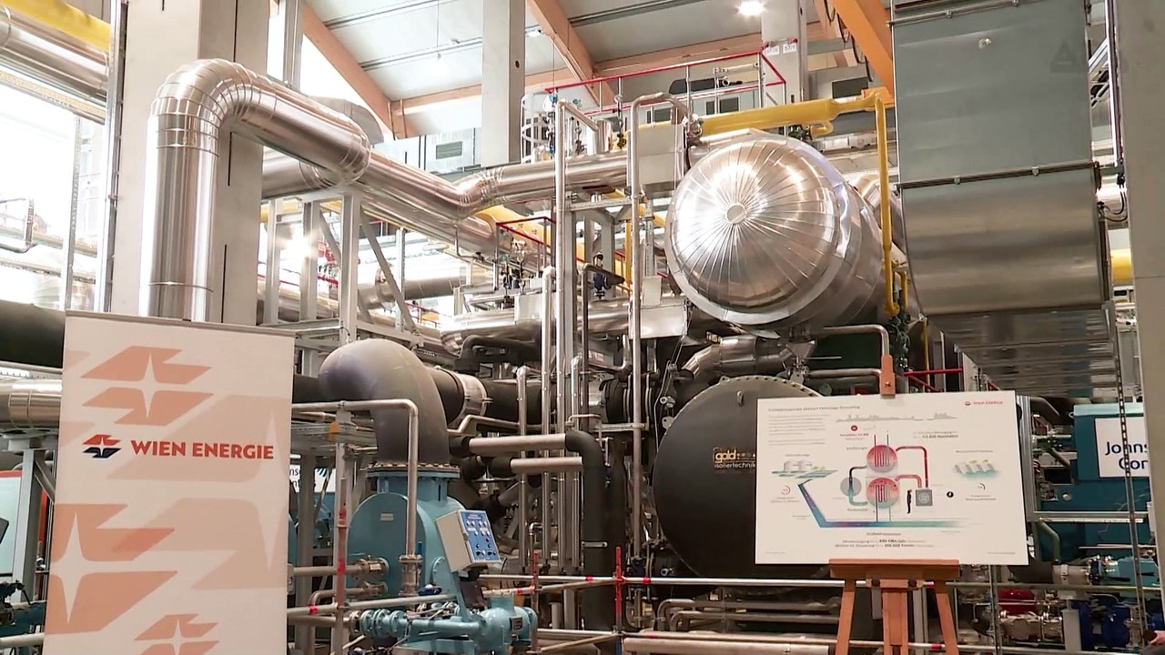 Kläranlage heizt Wien: Neue Mega-Wärmepumpe in Betrieb genommen