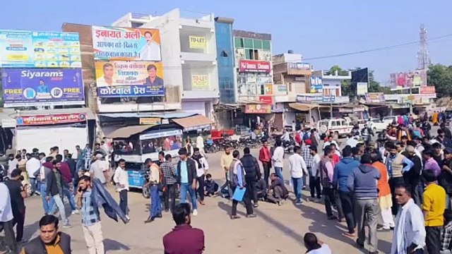 गोगामेड़ी की हत्या के विरोध में जिल में रहे बाजार बंद