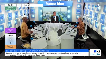 06/12/2023 : L'invité  d'actu 8h15 France Bleu Paris