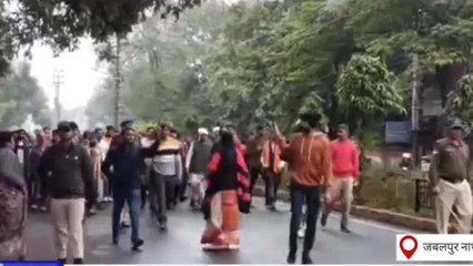 जबलपुर: करणी सेना के राष्ट्रीय अध्यक्ष की हत्या, जिले में विरोध प्रदर्शन, एमपी बंद की चेतावनी