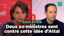 Ces ex-ministres de l’Éducation mettent une mauvaise note aux groupes de niveau d’Attal