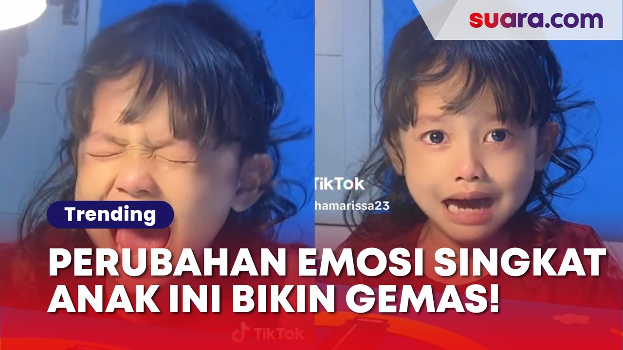 Perubahan Singkat Emosi Anak Perempuan Ini Bikin Gemas! Warganet: Kaya Mood Aku Tiap Hari